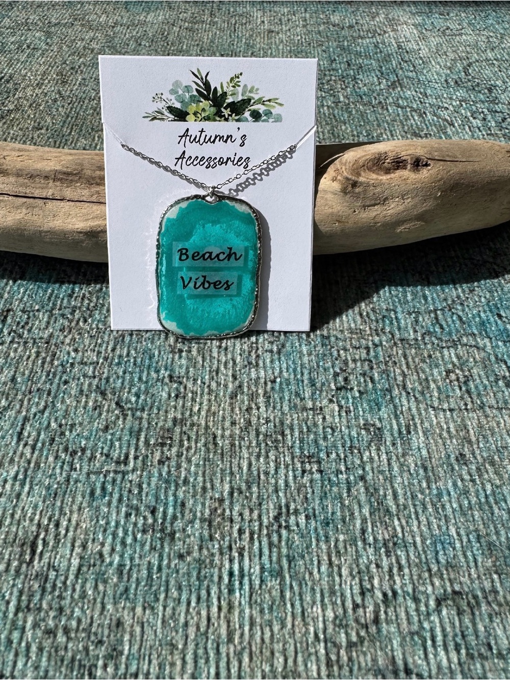 Autumn’s Accessories Beach Vibes Silver Necklace